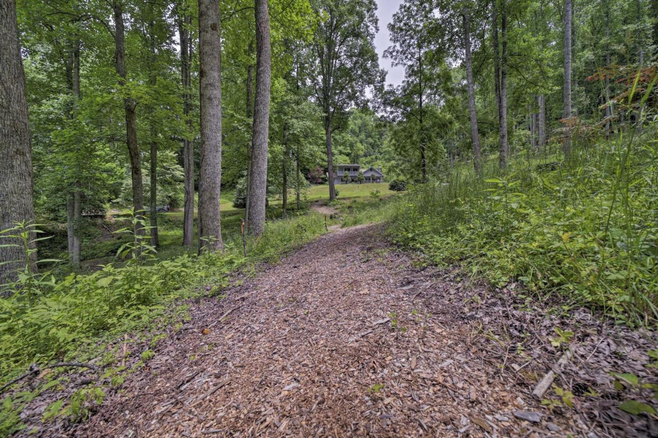 Bryson City Home With Private Fire Pit And Creek! 外观 照片